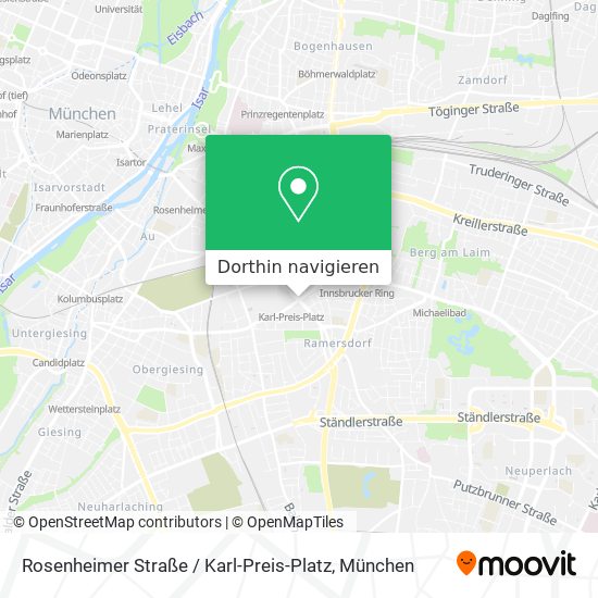 Rosenheimer Straße / Karl-Preis-Platz Karte