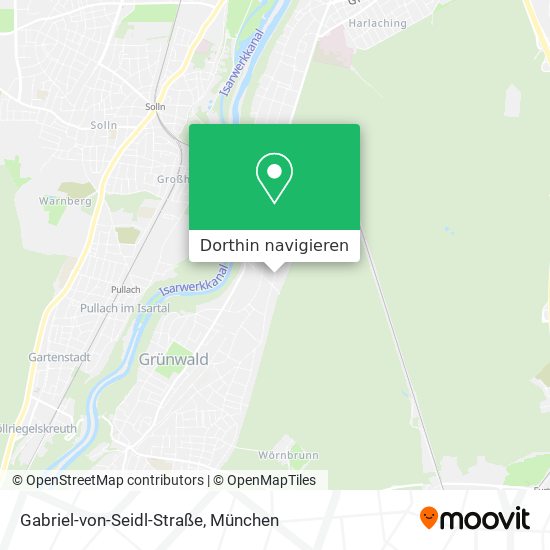 Gabriel-von-Seidl-Straße Karte