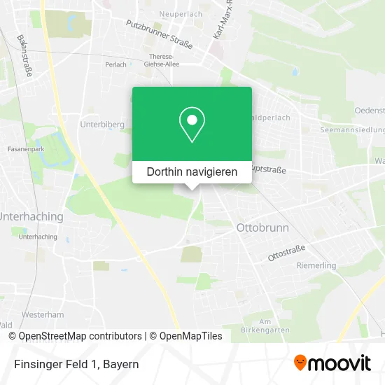 Finsinger Feld 1 Karte