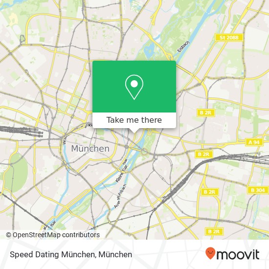 Speed Dating München Karte