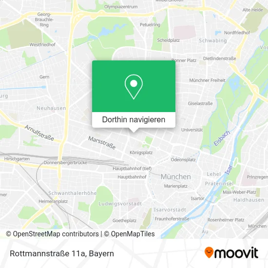 Rottmannstraße 11a Karte