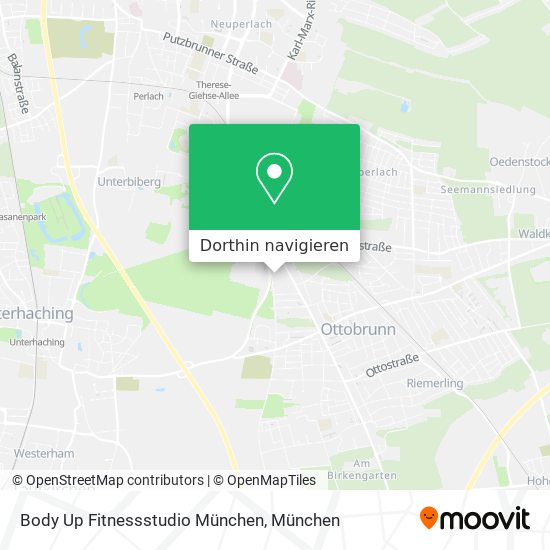 Body Up Fitnessstudio München Karte