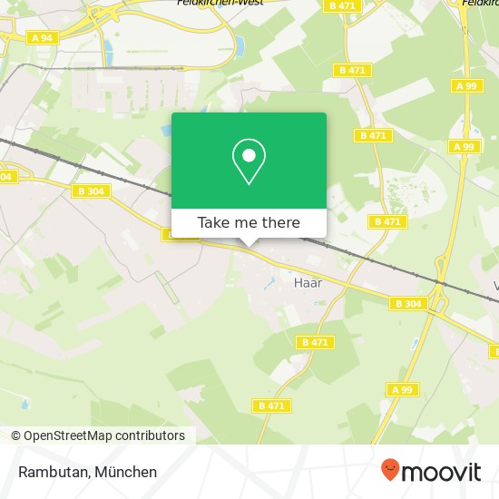 Rambutan, Münchener Straße 25 85540 Haar Karte