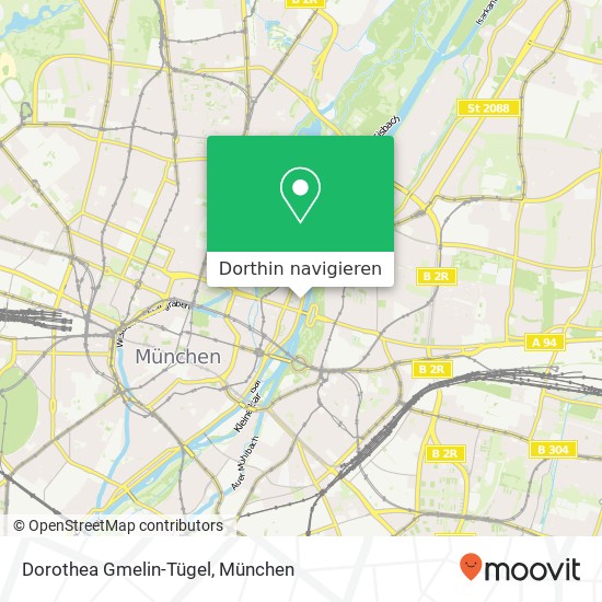 Dorothea Gmelin-Tügel, Widenmayerstraße 25A Lehel, 80538 München Karte