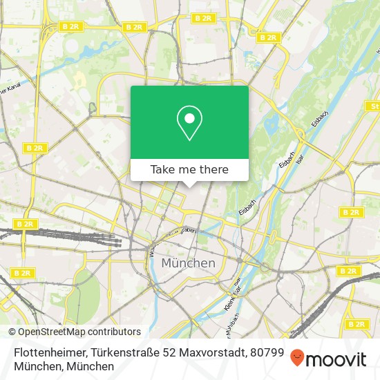 Flottenheimer, Türkenstraße 52 Maxvorstadt, 80799 München Karte