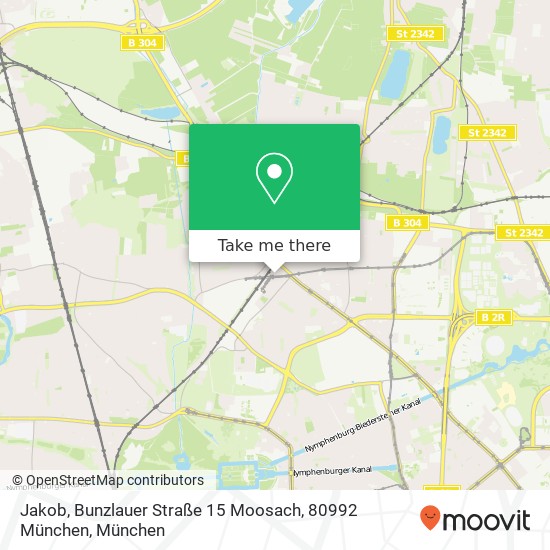 Jakob, Bunzlauer Straße 15 Moosach, 80992 München Karte