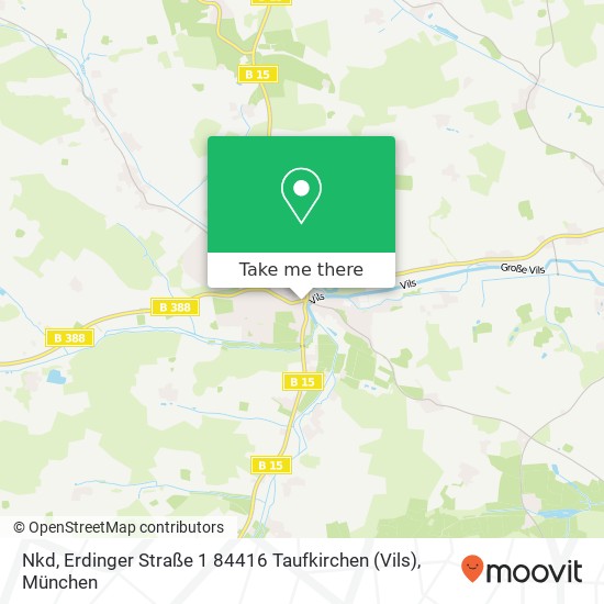 Nkd, Erdinger Straße 1 84416 Taufkirchen (Vils) Karte