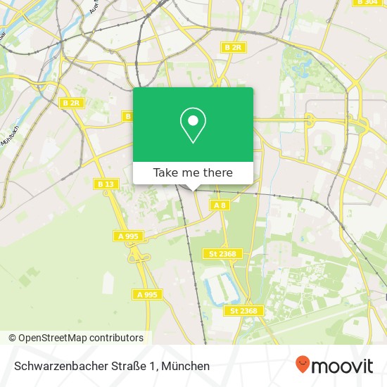 Schwarzenbacher Straße 1 Karte