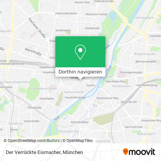 Der Verrückte Eismacher Karte