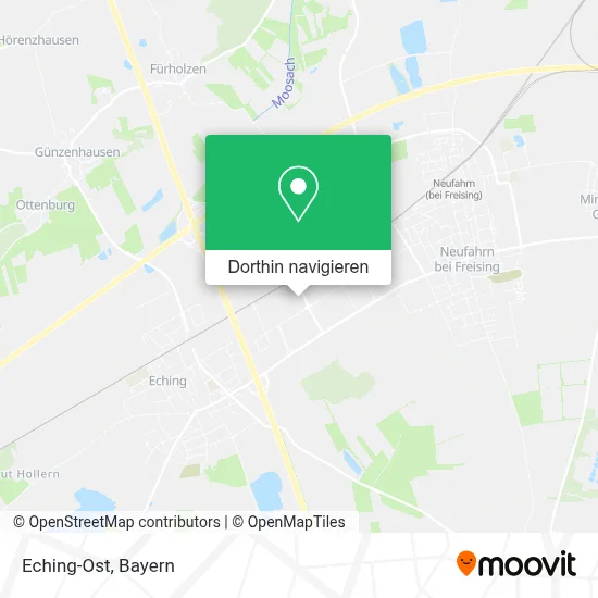 Eching-Ost Karte