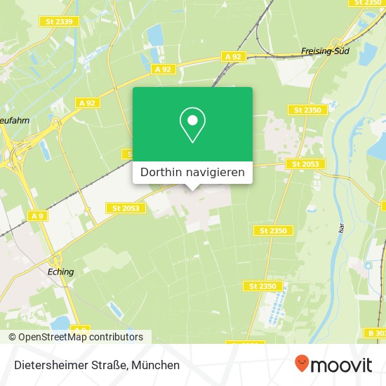 Dietersheimer Straße Karte