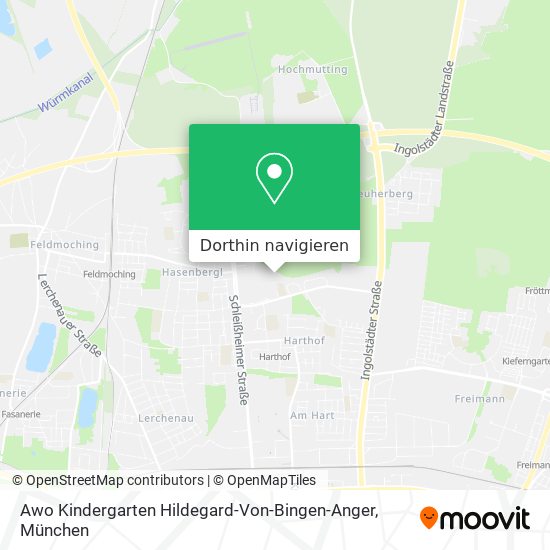 Awo Kindergarten Hildegard-Von-Bingen-Anger Karte