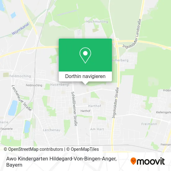 Awo Kindergarten Hildegard-Von-Bingen-Anger Karte