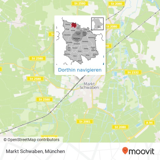 Markt Schwaben Karte