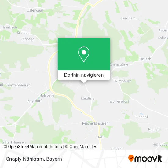 Snaply Nähkram Karte