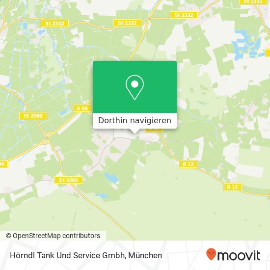 Hörndl Tank Und Service Gmbh Karte