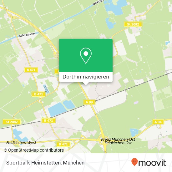Sportpark Heimstetten Karte
