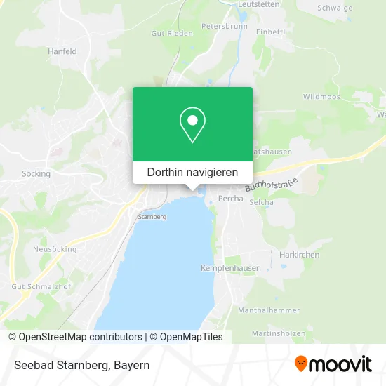 Seebad Starnberg Karte