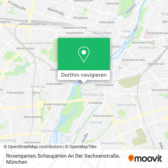 Rosengarten, Schaugärten An Der Sachsenstraße Karte