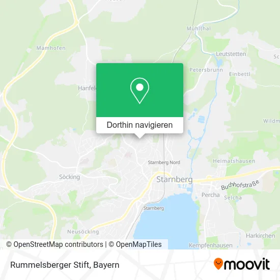 Rummelsberger Stift Karte