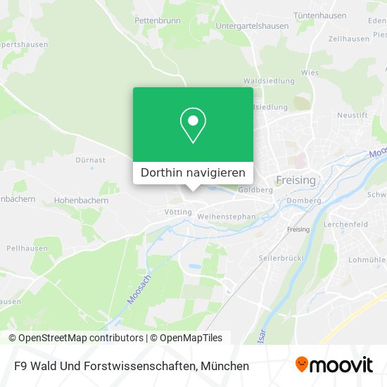 F9 Wald Und Forstwissenschaften Karte