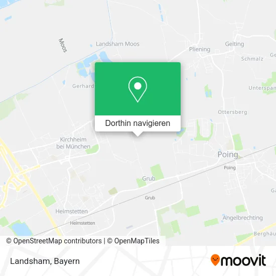 Landsham Karte