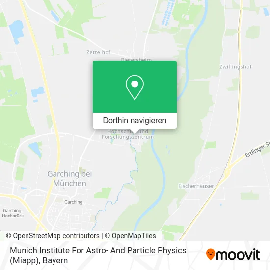 Munich Institute For Astro- And Particle Physics (Miapp) Karte