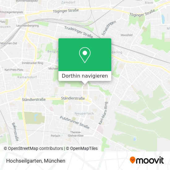 Hochseilgarten Karte