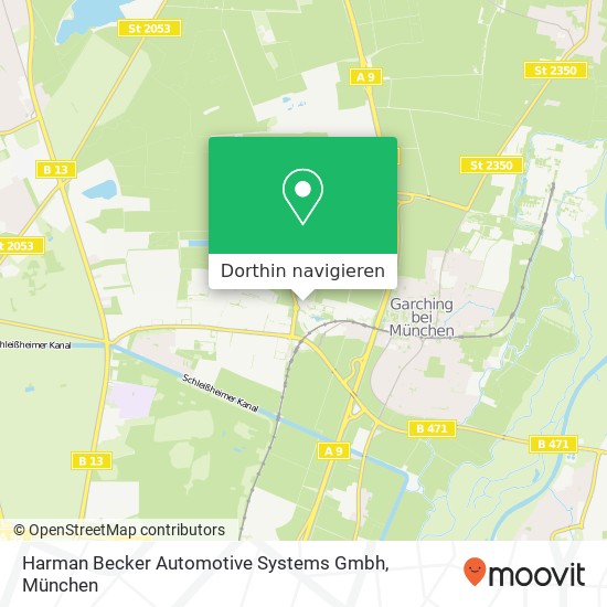 Harman Becker Automotive Systems Gmbh Karte