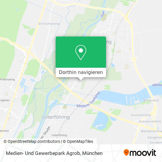 Medien- Und Gewerbepark Agrob Karte