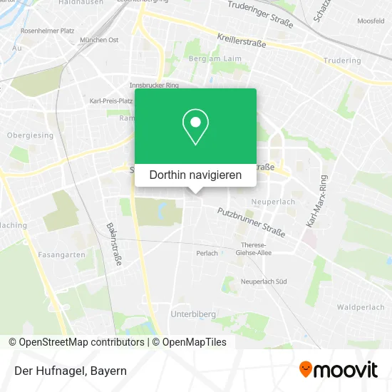 Der Hufnagel Karte