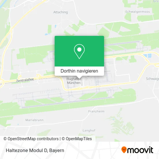 Haltezone Modul D Karte