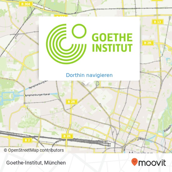 Goethe-Institut Karte