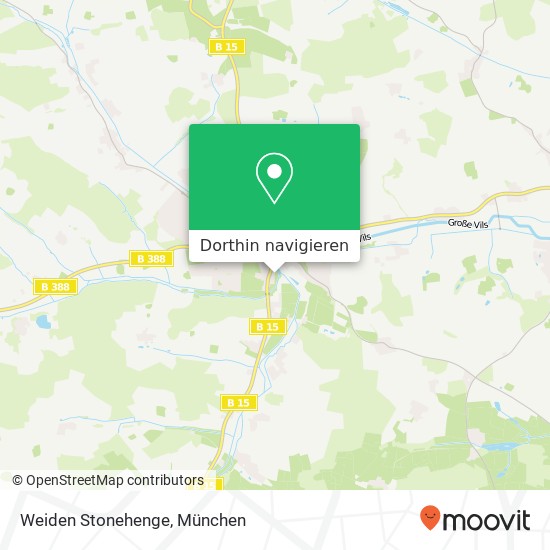 Weiden Stonehenge Karte