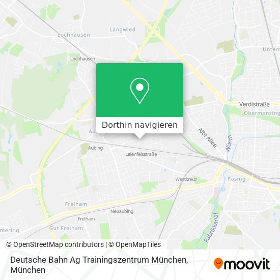 Deutsche Bahn Ag Trainingszentrum München Karte