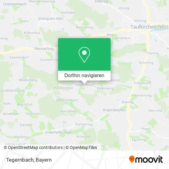 Tegernbach Karte