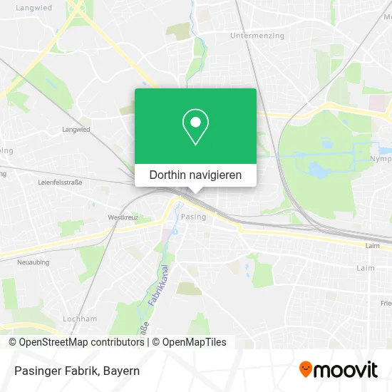 Pasinger Fabrik Karte