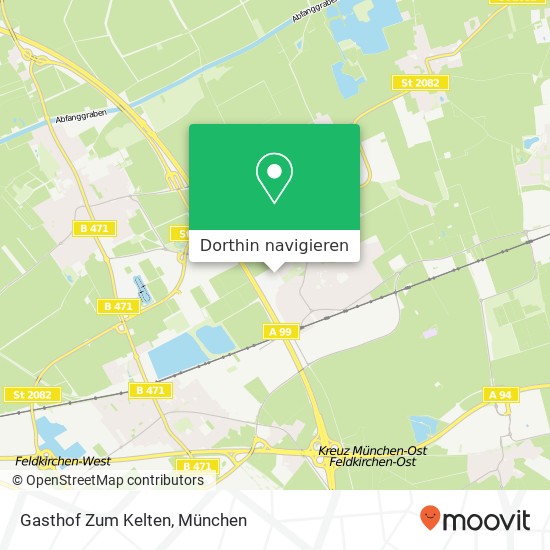 Gasthof Zum Kelten Karte