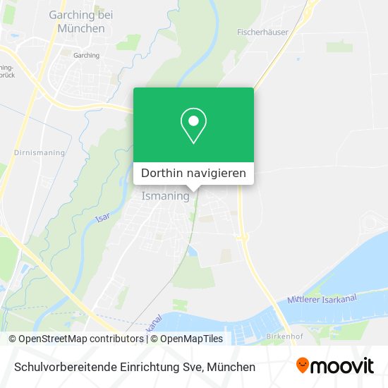 Schulvorbereitende Einrichtung Sve Karte