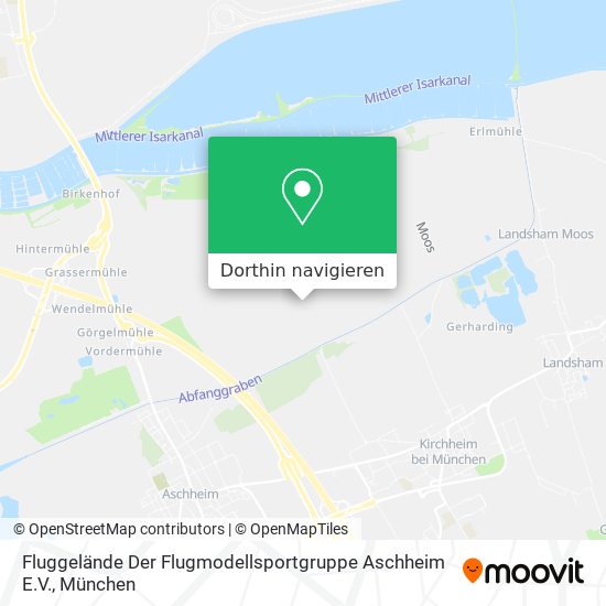 Fluggelände Der Flugmodellsportgruppe Aschheim E.V. Karte