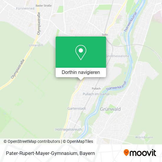 Pater-Rupert-Mayer-Gymnasium Karte