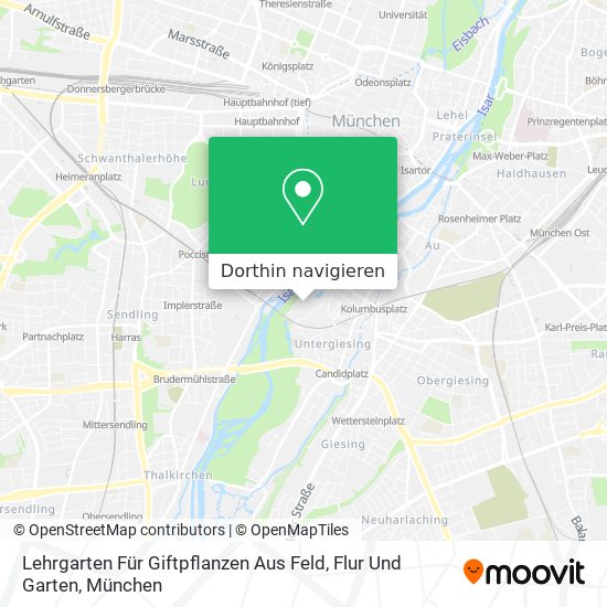 Lehrgarten Für Giftpflanzen Aus Feld, Flur Und Garten Karte
