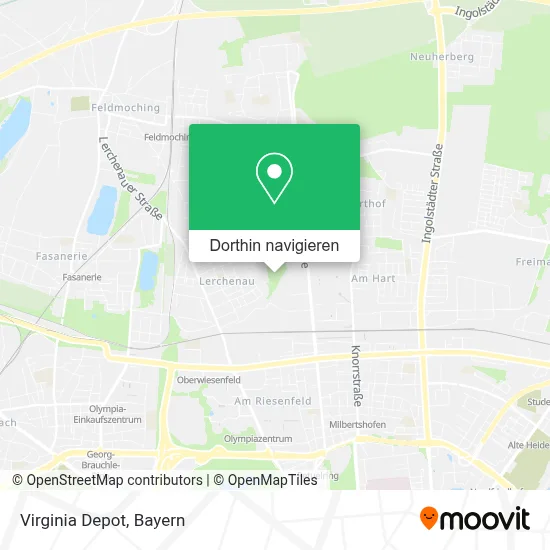 Virginia Depot Karte