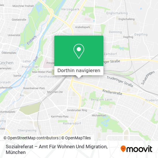 Sozialreferat – Amt Für Wohnen Und Migration Karte