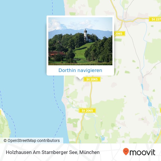 Holzhausen Am Starnberger See Karte