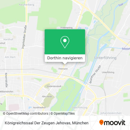 Königreichssaal Der Zeugen Jehovas Karte