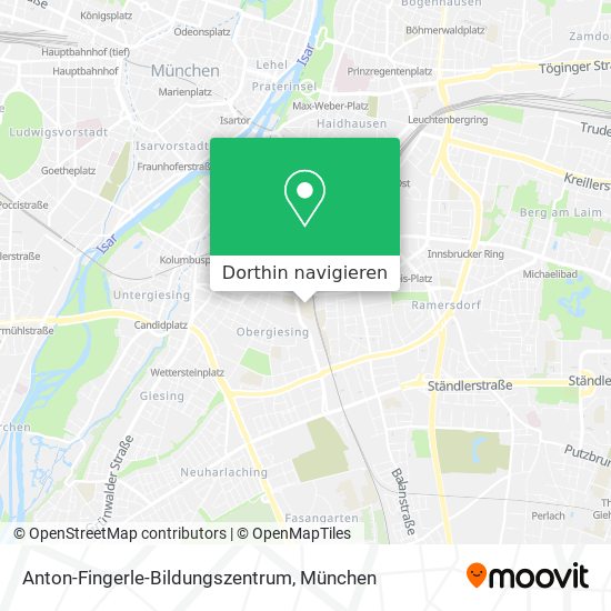 Anton-Fingerle-Bildungszentrum Karte