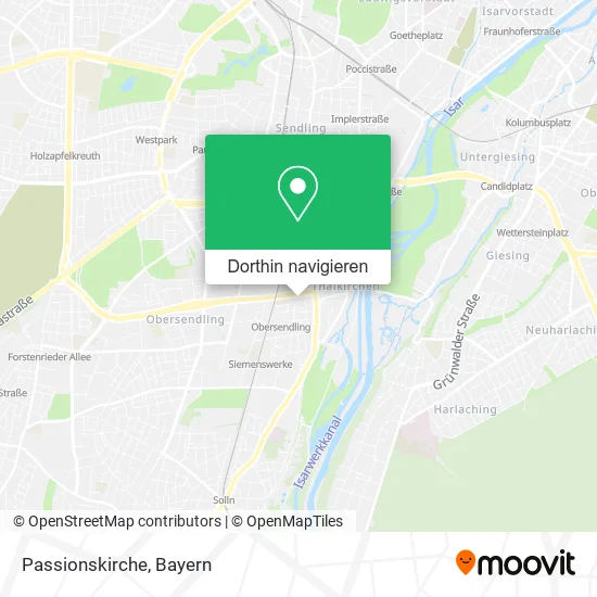 Passionskirche Karte