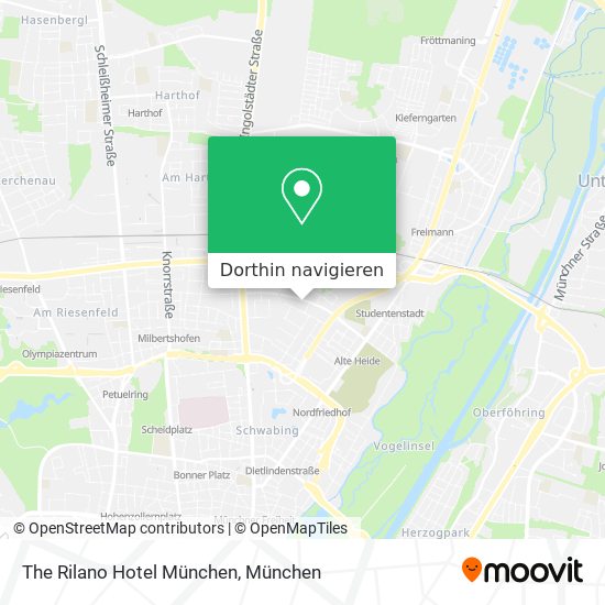 The Rilano Hotel München Karte