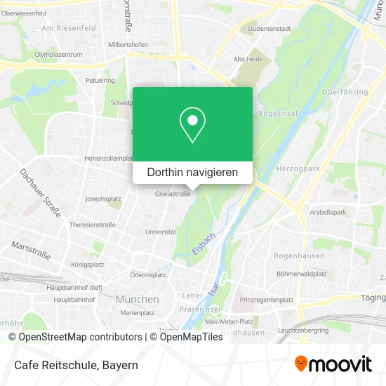 Cafe Reitschule Karte